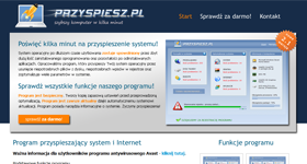 Przyspiesz.pl - webpage